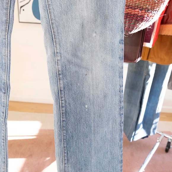 Vintage Levi's 517 Light Wash Denim High Waisted Bootcut Jeans // Size 26 X 29 - Picture 3 of 11